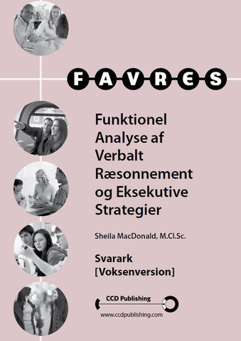 AFRDAN104 - ADULT FAVRES - Record Forms (Pkg 25) - Danish Version (Level B)